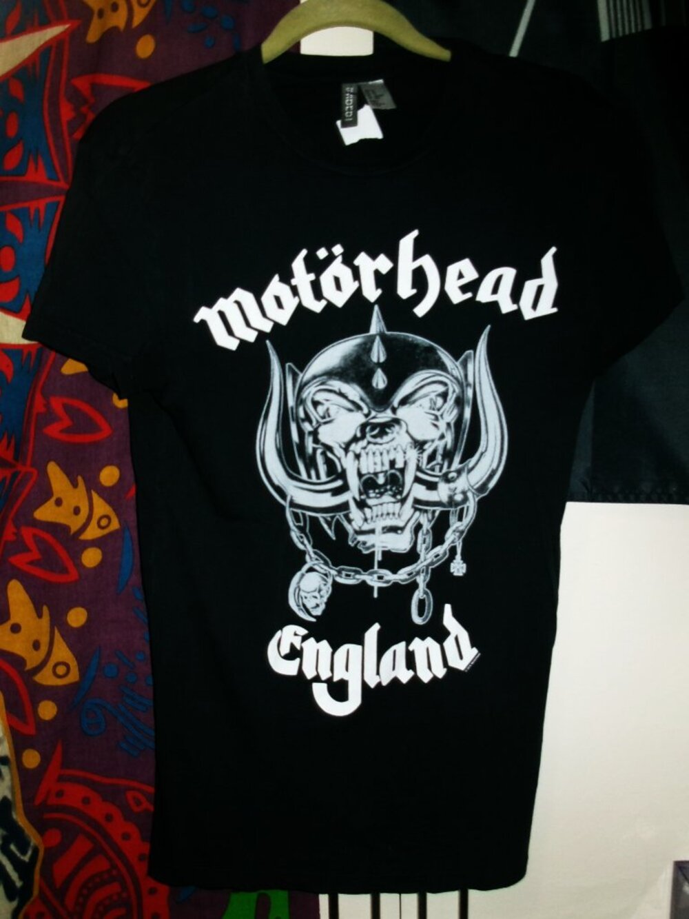 lemmy & motorhead pig fage logo xs unisex new tee - uk hard rock hawkwind bass